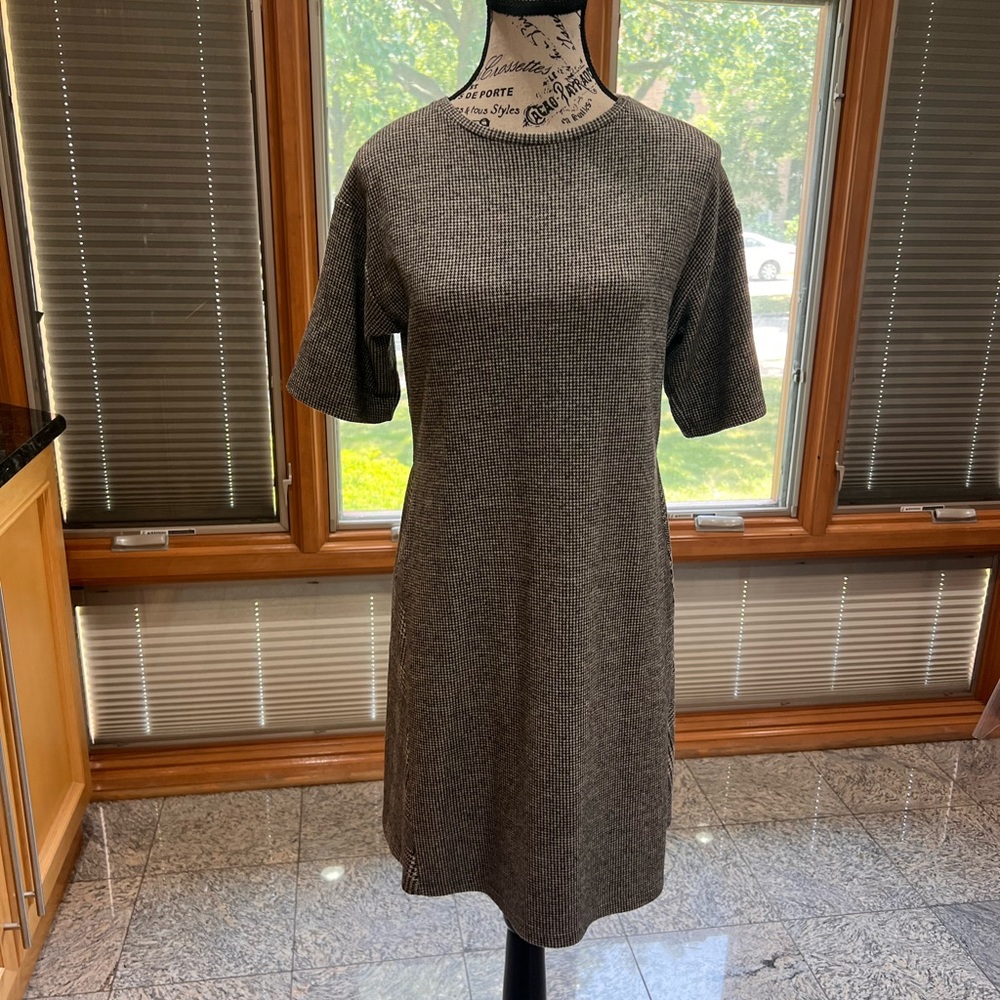 ZARA Black&White Plaids mini dress